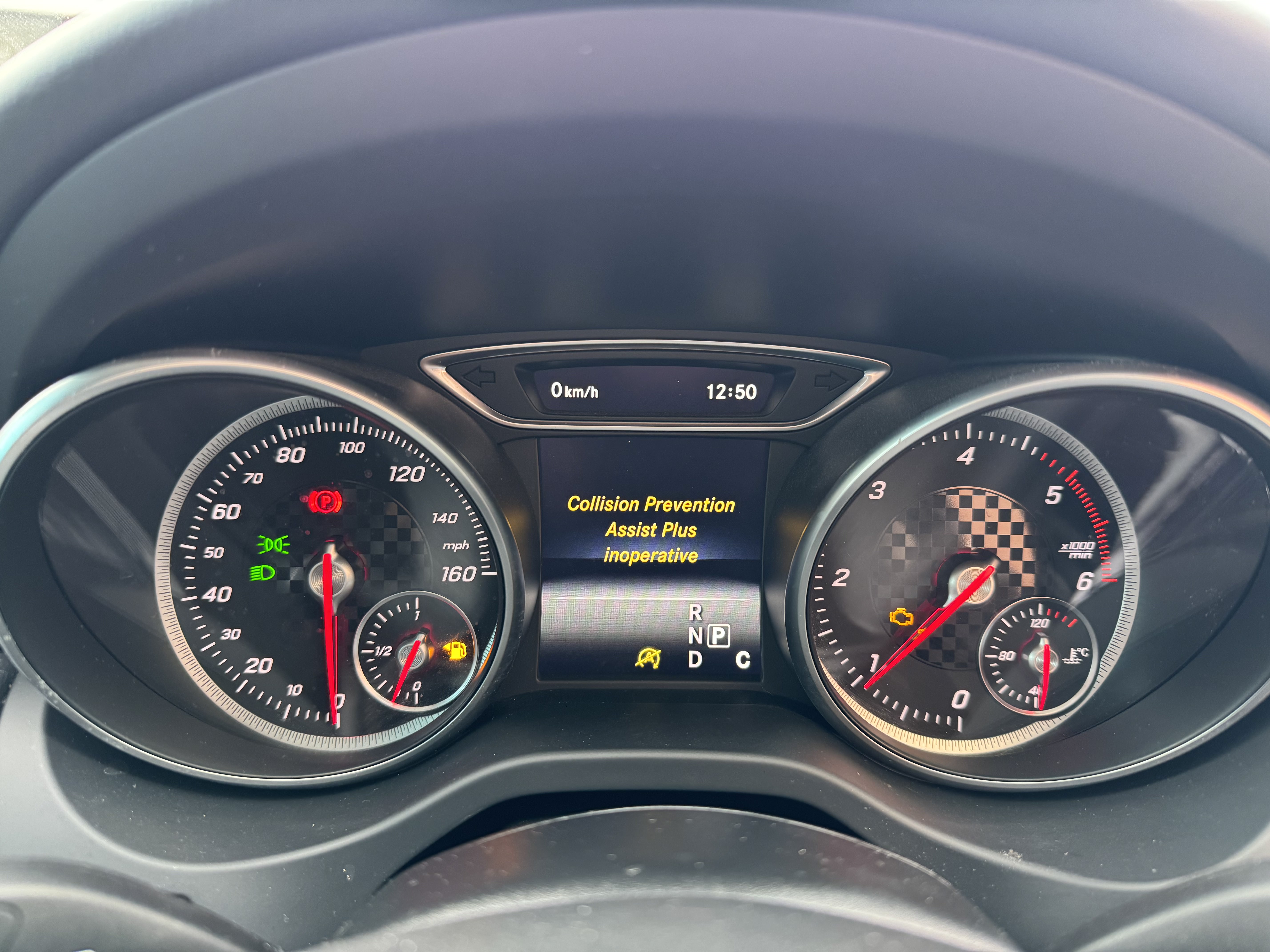 Mercedes Collision Module