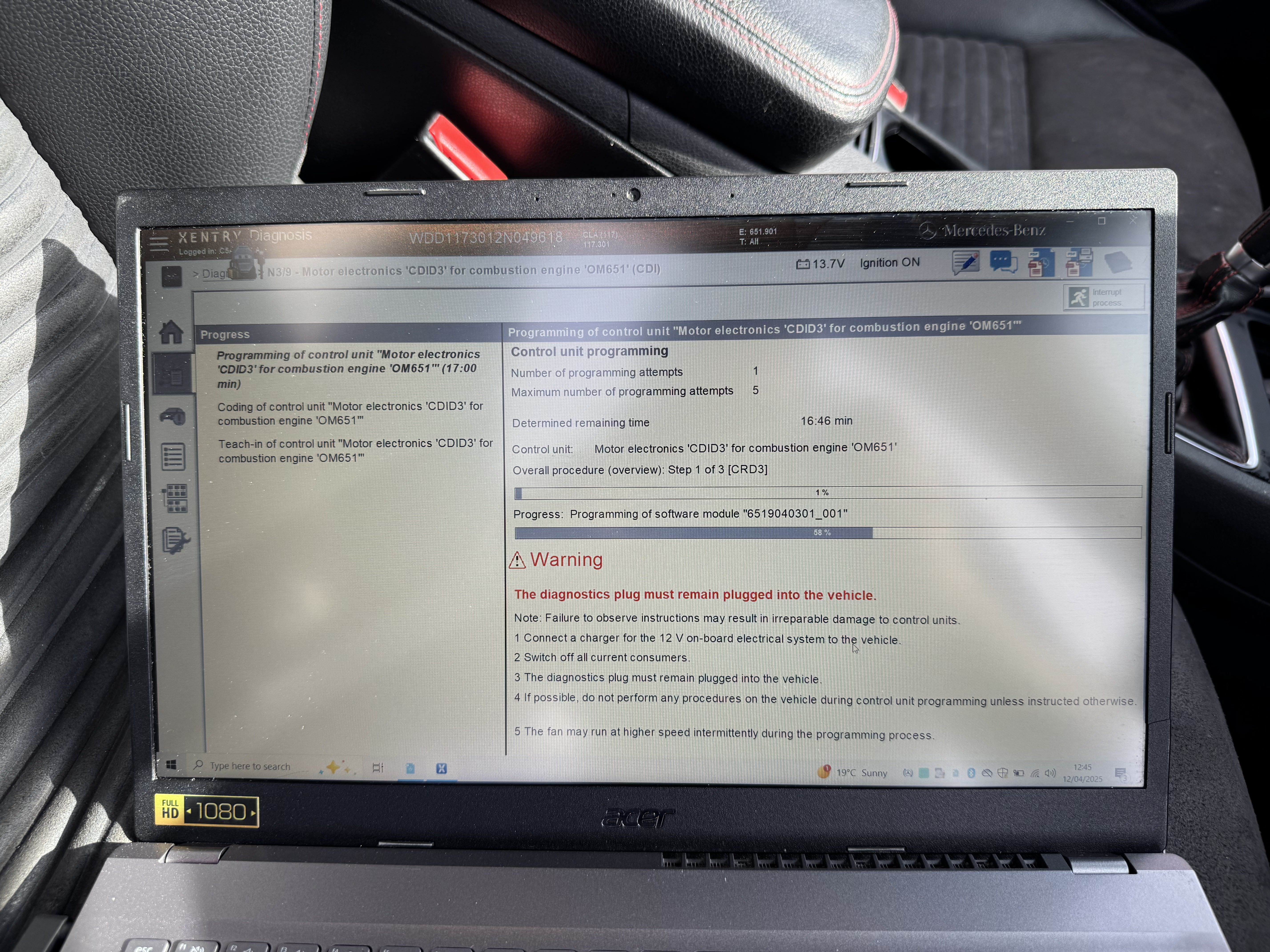 Mercedes ECU — Xentry Online